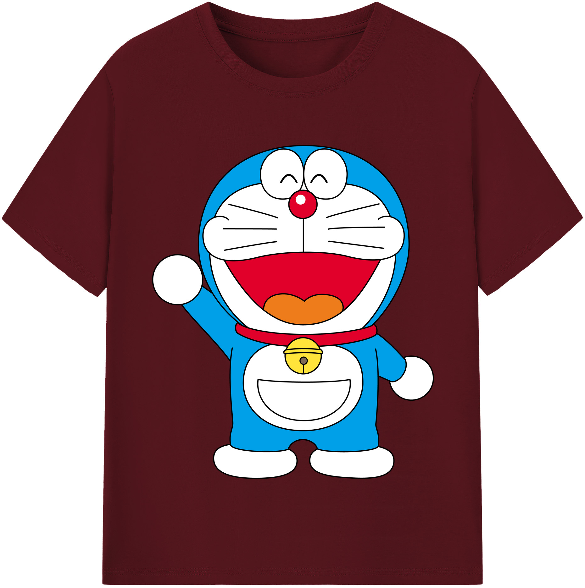 （画像用） ドラえもん Doraemon 綿100％半袖Tシャツ（フロントプリント）